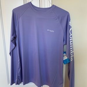 NWT Columbia sunshirt, spf 50.